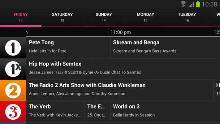 BBC iPlayer Radio android App screenshot 3